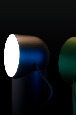 Lighting Orbe in dark background