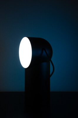 Lighting Orbe in dark background 