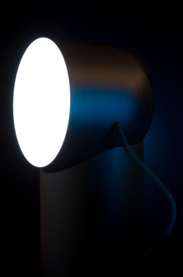 Lighting Orbe in dark background