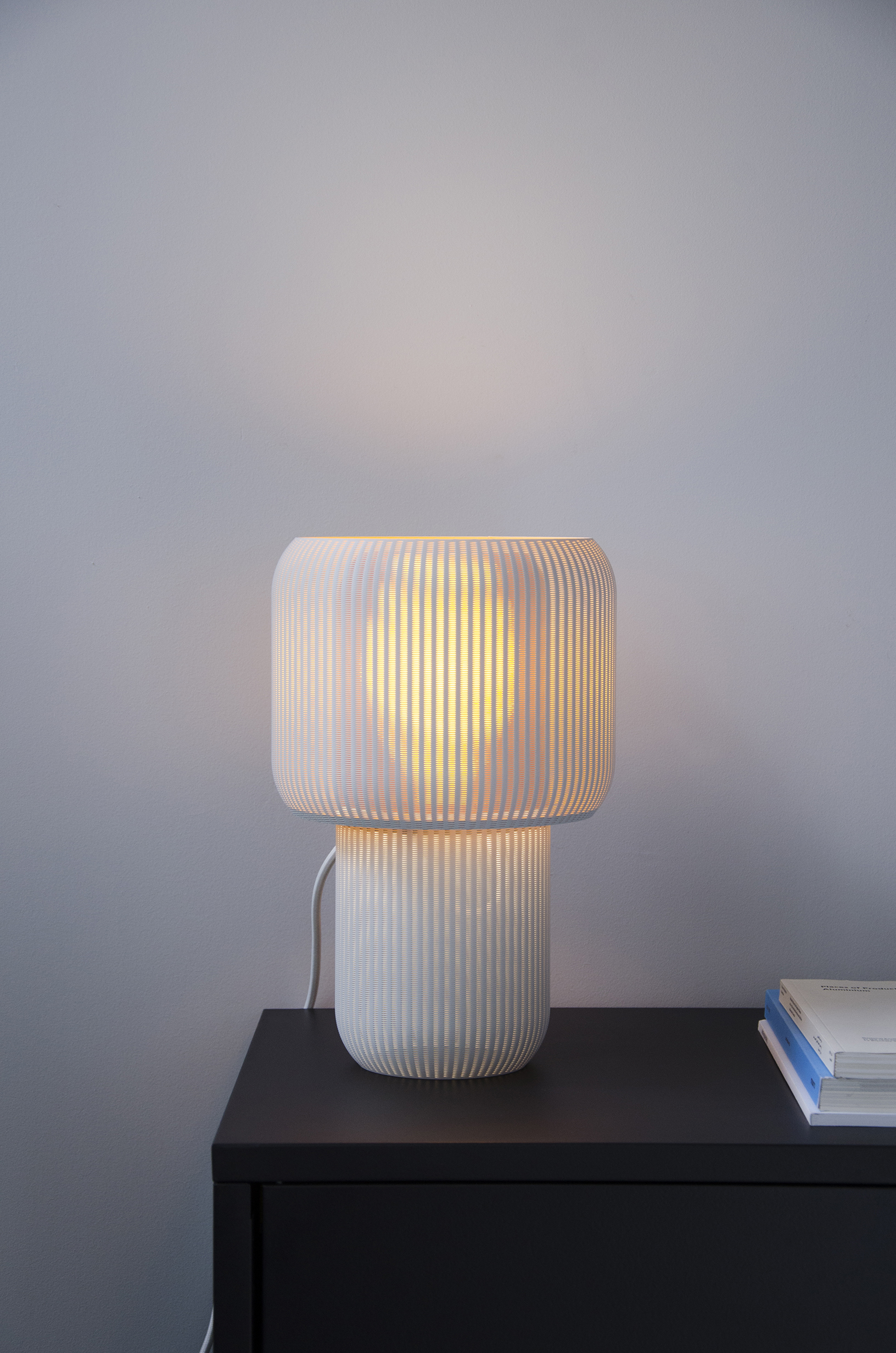 IO Table Lamp is a fully 3D printed lighting