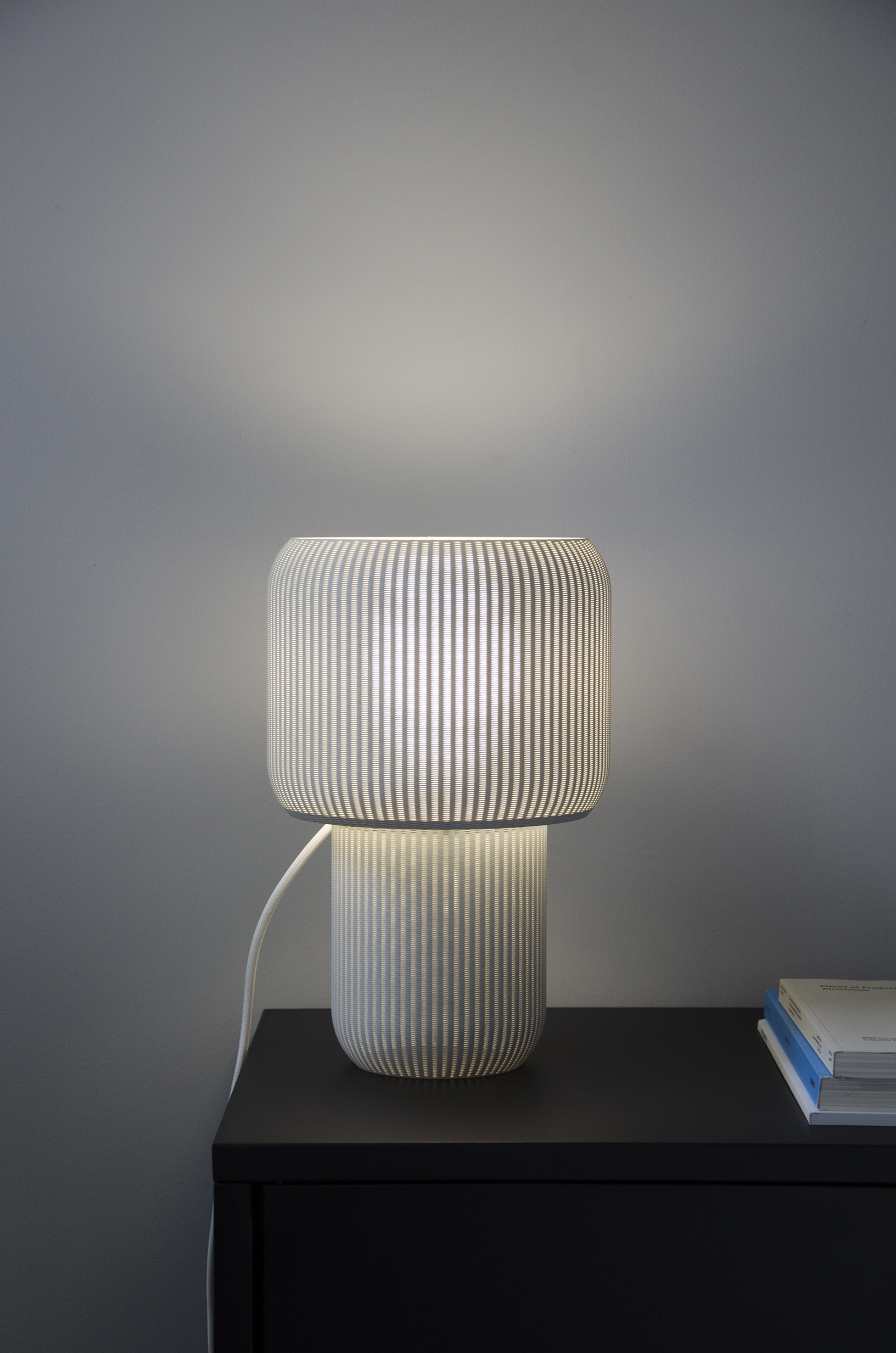 IO Table Lamp is a fully 3D printed lighting
