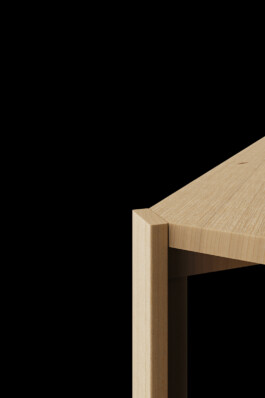 Wooden furniture detail