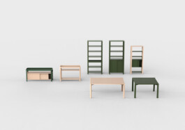 Range of wooden furniture