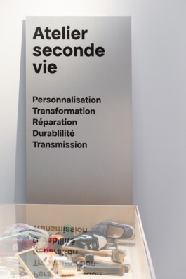 Set design with aluminium pannels